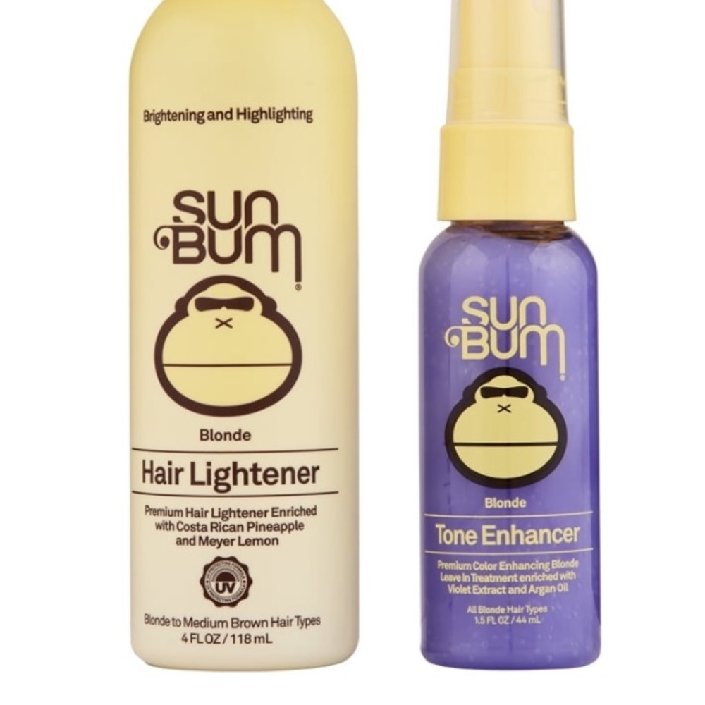 Blonde Lighten & Tone Hair Treatment Set - Yellow and Blue - Picture 2 of 4